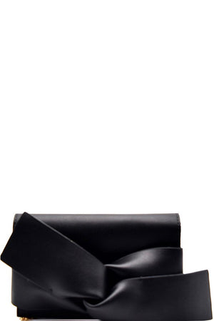 Large bow accent clutch